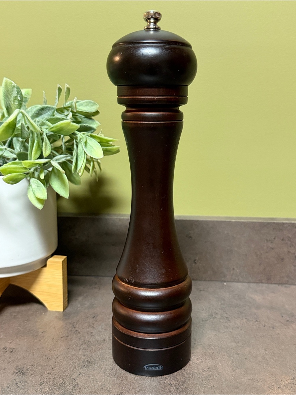Trudeau Wooden Pepper Mill